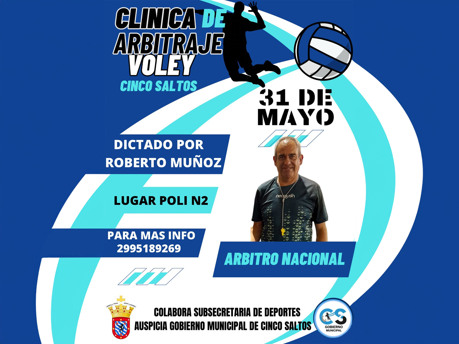 Clínica de arbitraje de Vóley Indoor