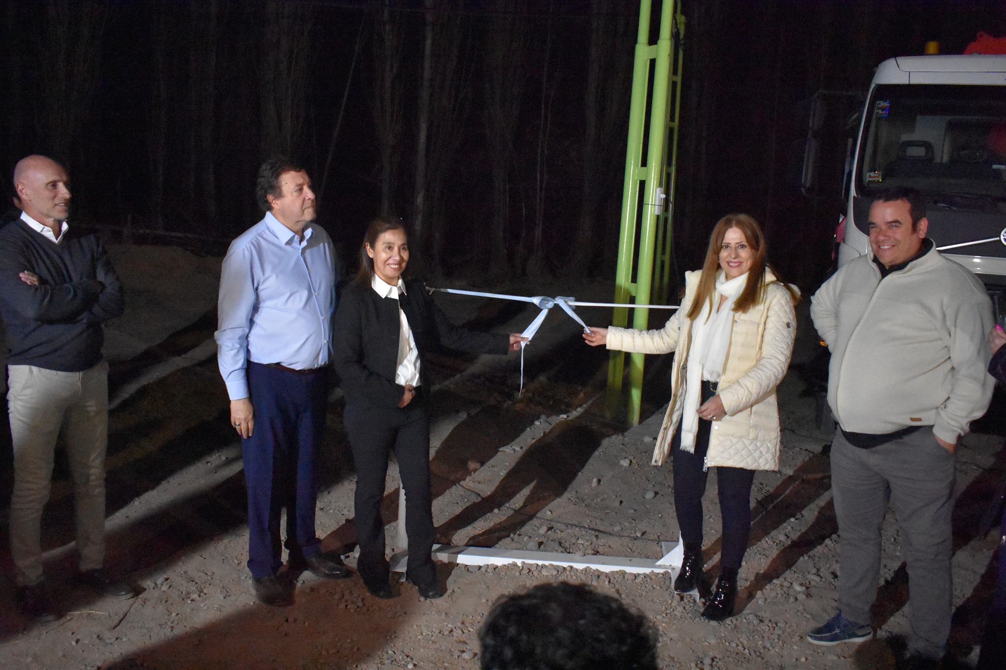 Inauguración de Alumbrado Público y Red de Agua Potable