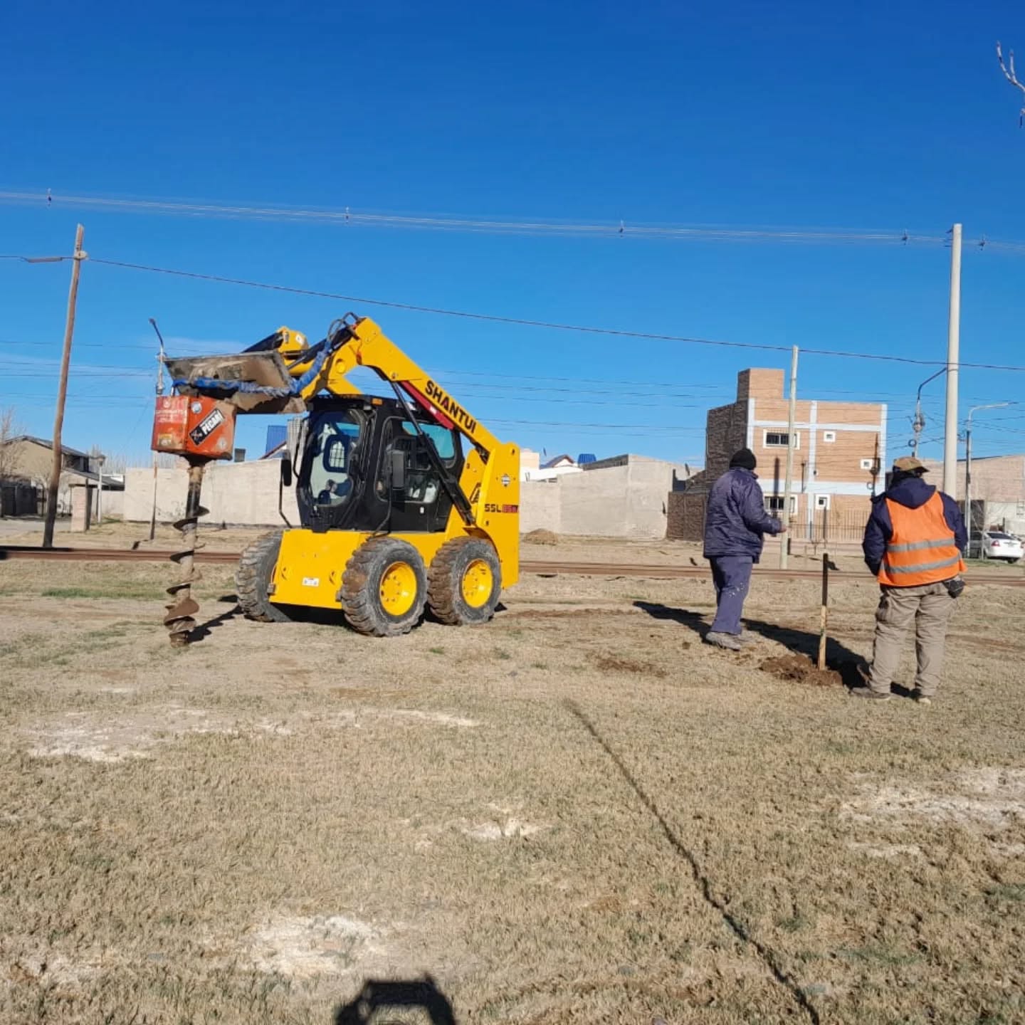 Trabajos en Calles y Espacios Verdes