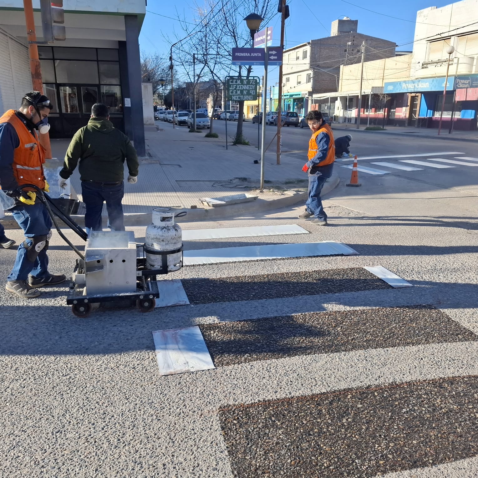 Nuevas sendas peatonales en la ciudad