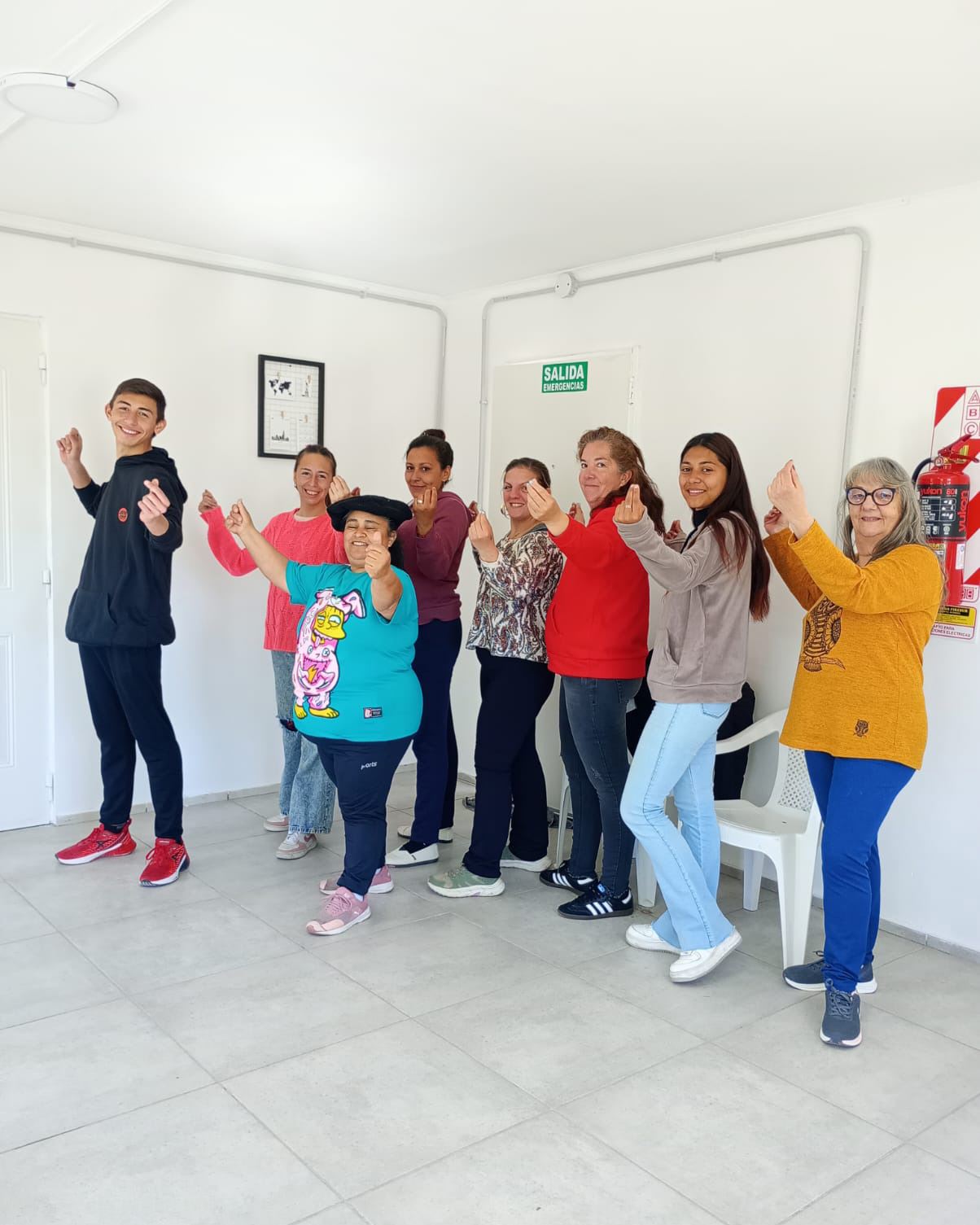 Inicio del Taller de Folclore en el CAM del Paraje El Arroyón