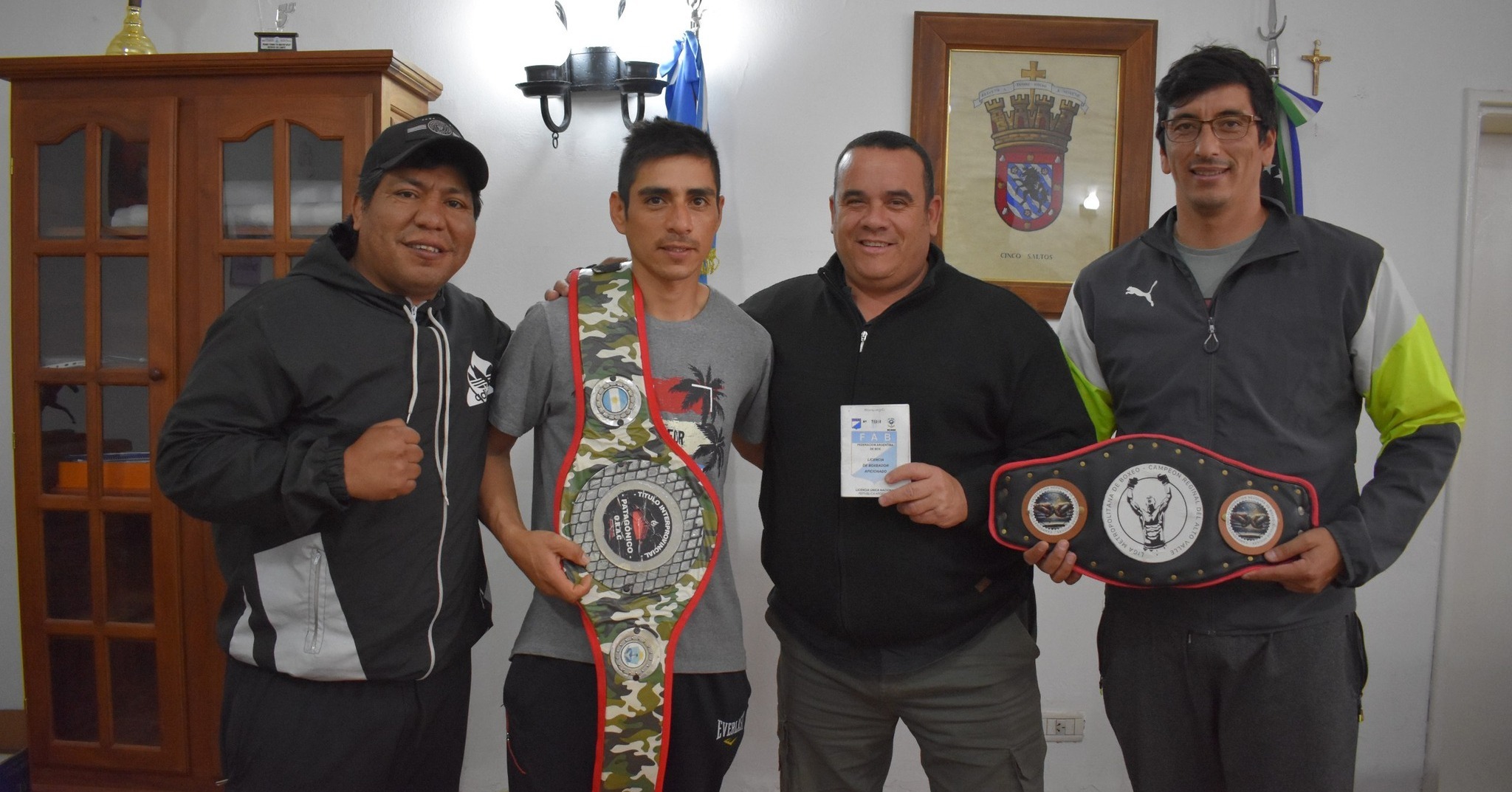 Felicitaciones, campeón