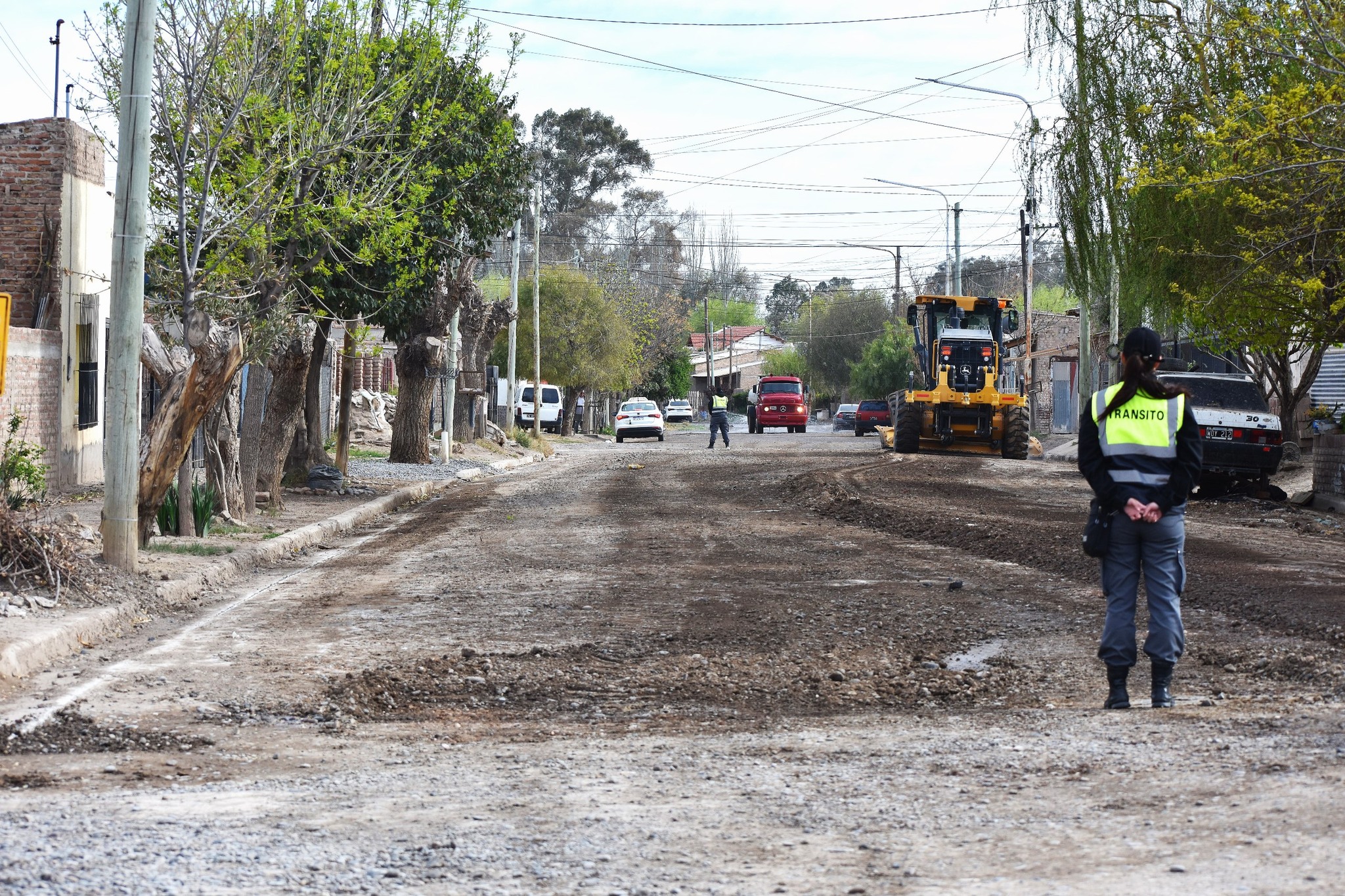 Arreglo de calles urbanas y rurales