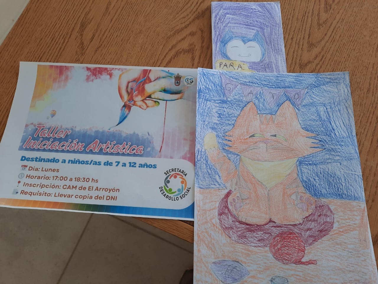 INICIACIÓN ARTÍSTICA EN EL ARROYÓN