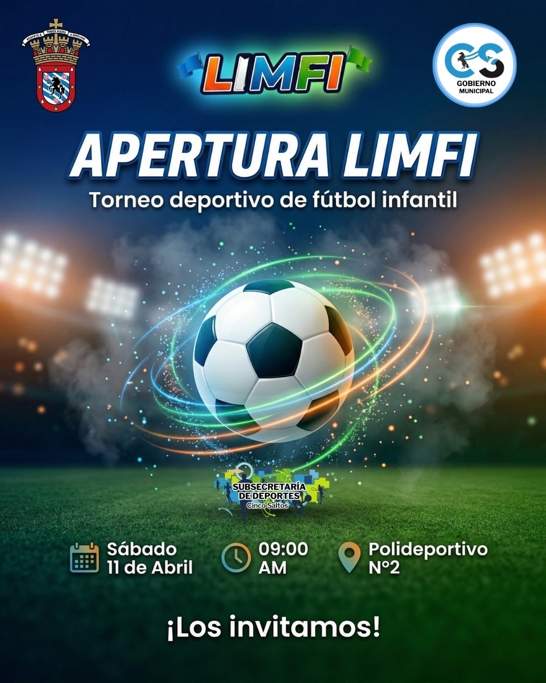 Apertura LIMFI: Arranca el Torneo de Fútbol Infantil