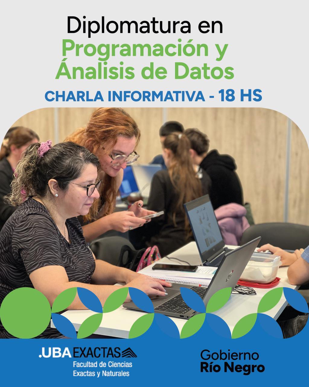 HOY 6/4/26: Charla informativa: Diplomatura en Programación y Análisis de Datos