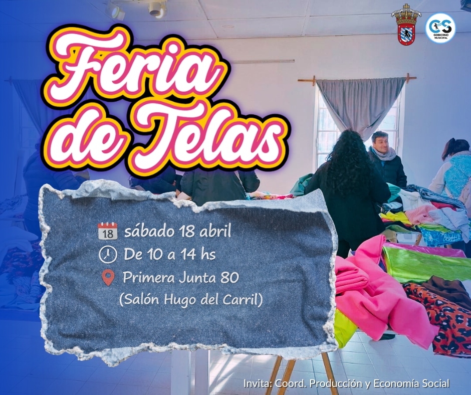 Llega una nueva edición de la Feria de Telas