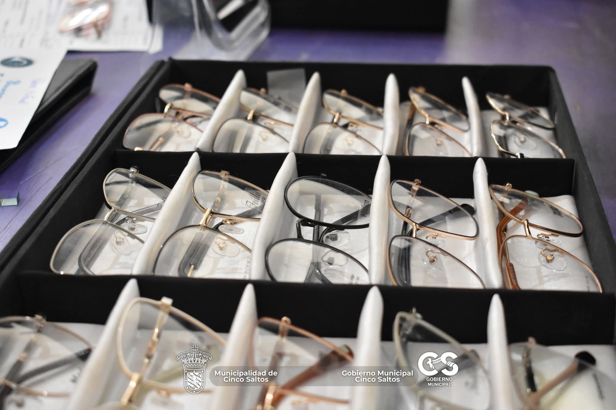 Exitosa jornada de salud visual en el Barrio Perón