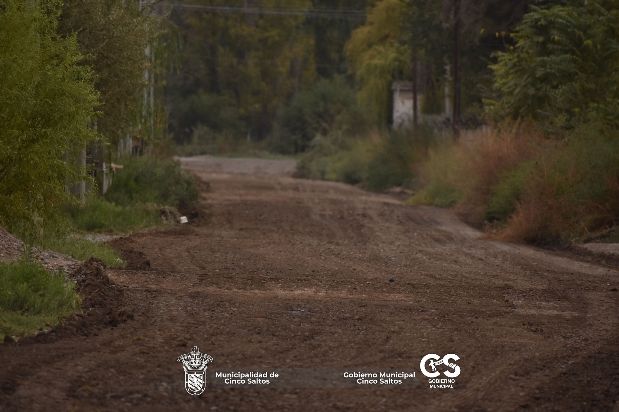 Trabajos de mantenimiento vial en calle Catamarca