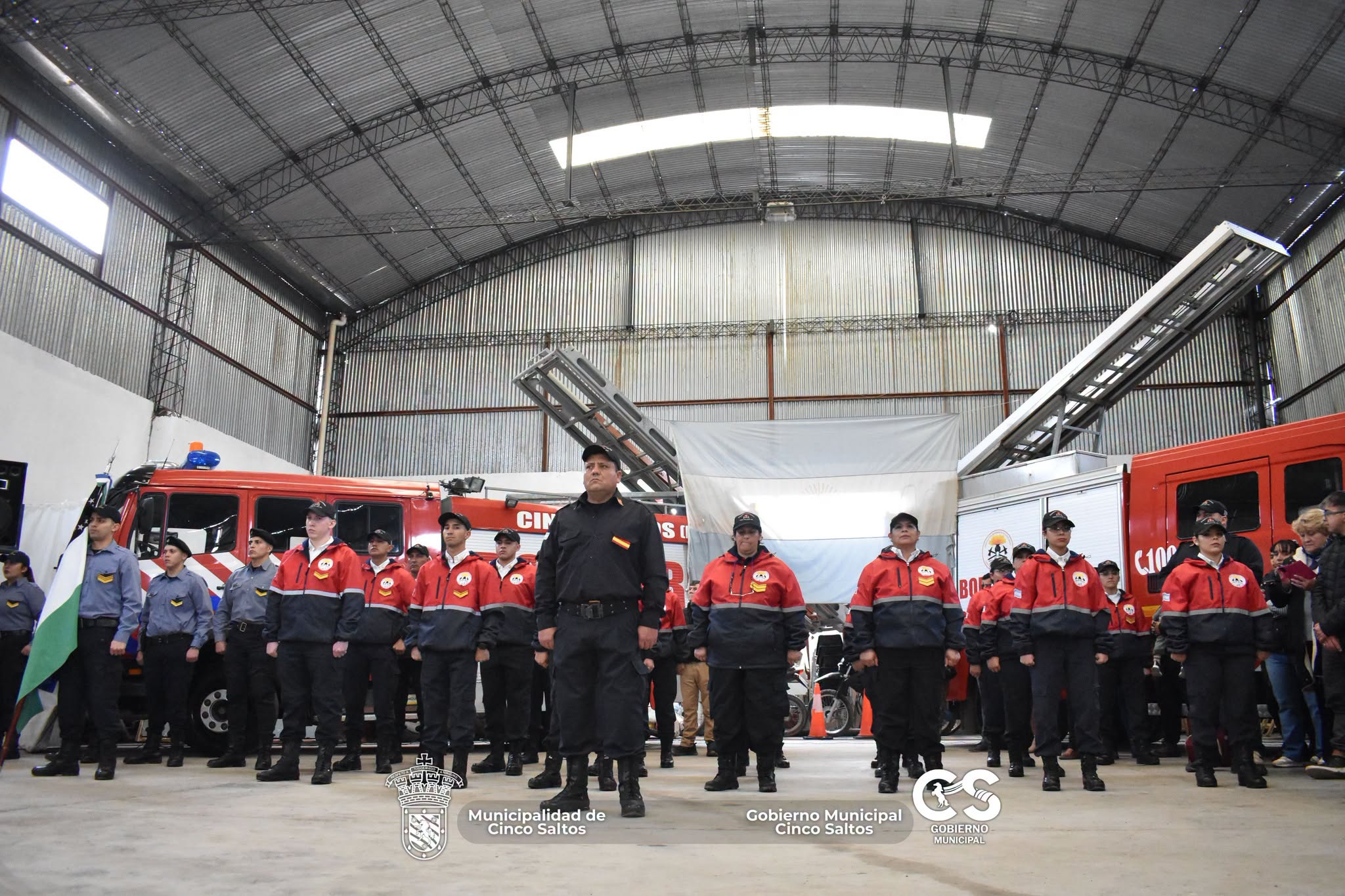 Acto oficial en conmemoración del Día Nacional del Bombero Voluntario